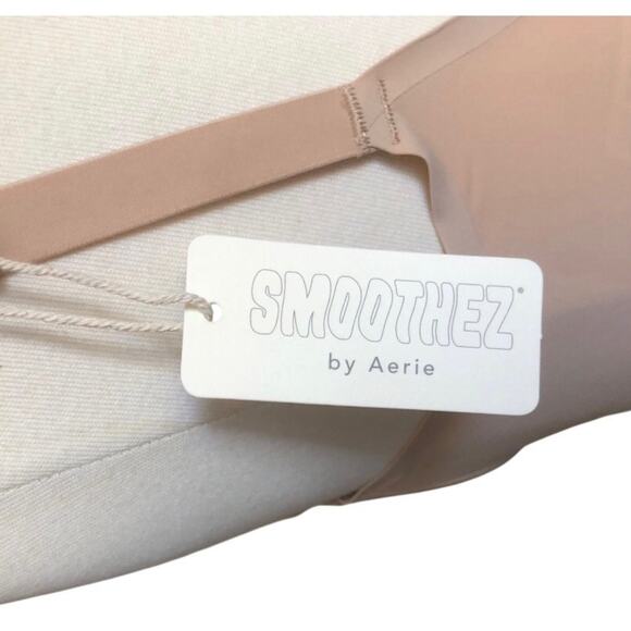 SMOOTHEZ by Aerie Full Coverage Lightly Lined Bra NWT Flexible Wire Beige 34DDD - Picture 11 of 15